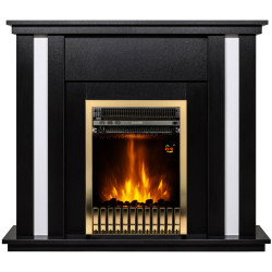 Semineu Art Flame Gustavo & Gala Gold (Black)