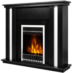Semineu Art Flame Gustavo & Gala Silver (Black) Thumb