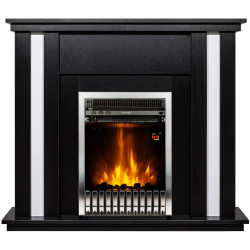 Semineu Art Flame Gustavo & Gala Silver (Black)
