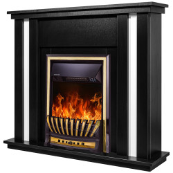 Каминокомплект Art Flame Gustavo & Meridian (Black) Thumb
