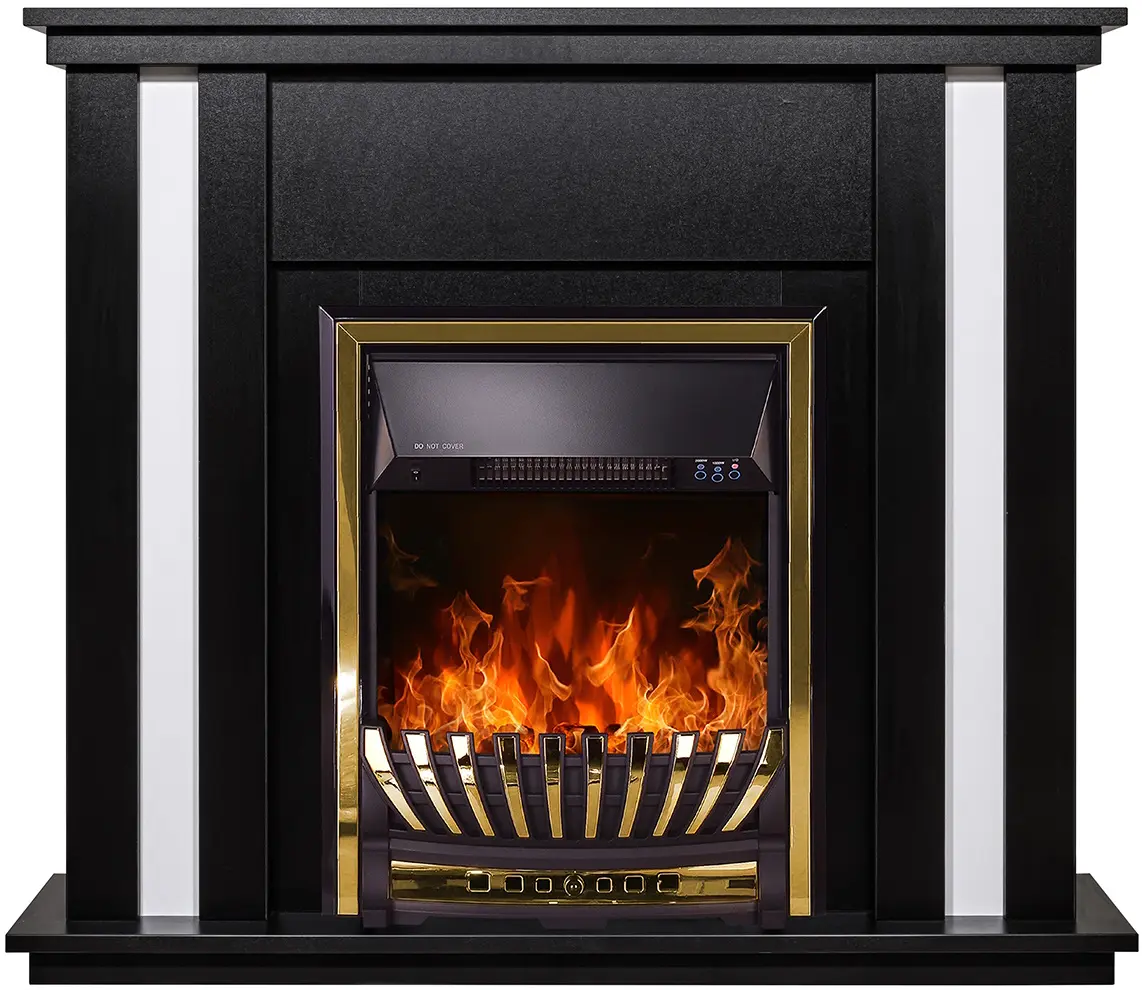 Каминокомплект Art Flame Gustavo & Meridian (Black)