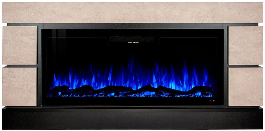 Semineu Art Flame Harmony Lux & Vegas 42 (Beige) - 4