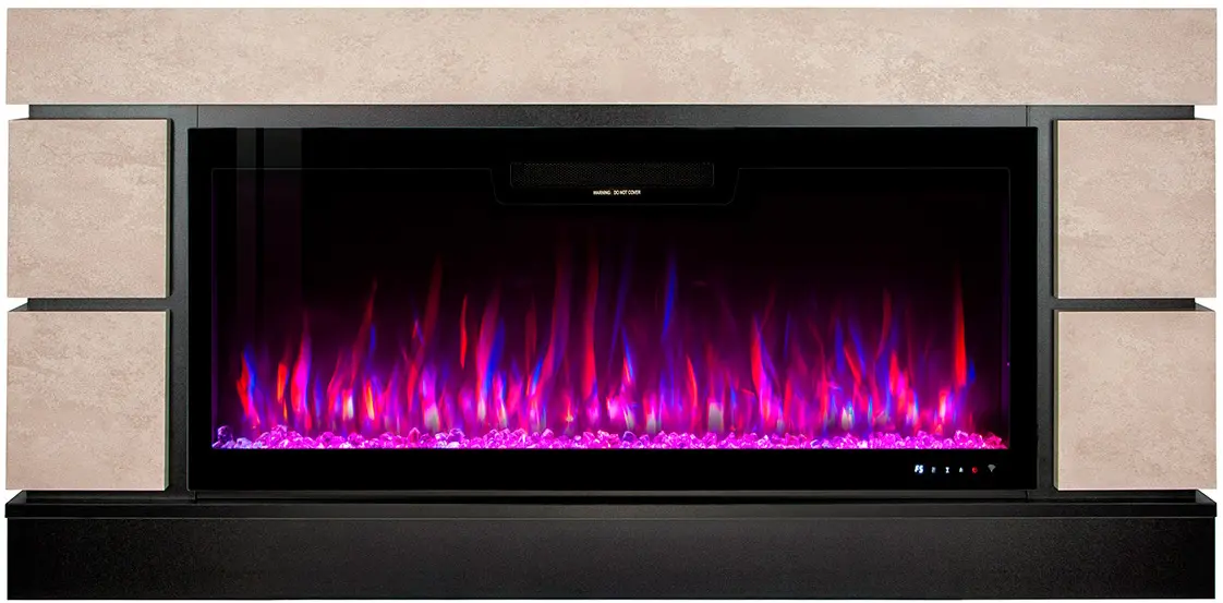 Semineu Art Flame Harmony Lux & Vegas 42 (Beige) - 6