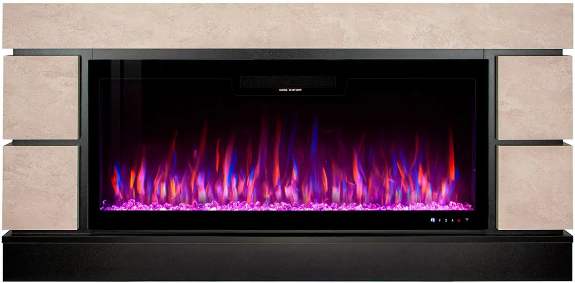 Semineu Art Flame Harmony Lux & Vegas 42 (Beige) - 8