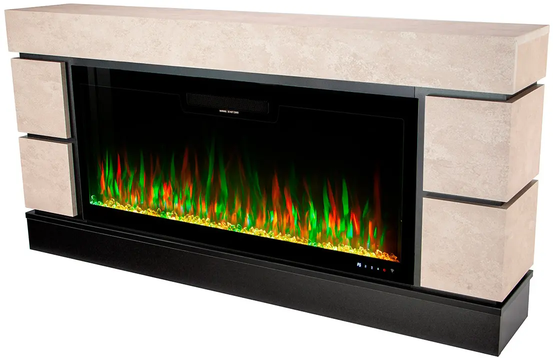Semineu Art Flame Harmony Lux & Vegas 42 (Beige) - 9