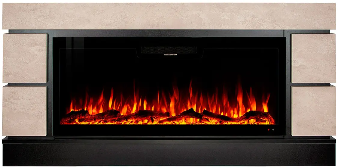Semineu Art Flame Harmony Lux & Vegas 42 (Beige)