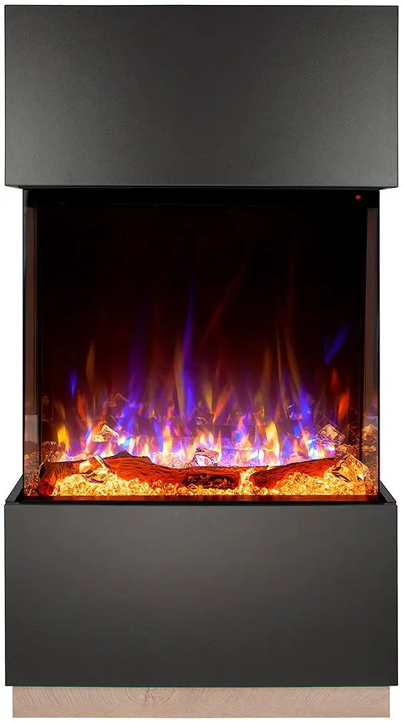 Semineu Art Flame James & Gilbert (Dark Grey) - 2