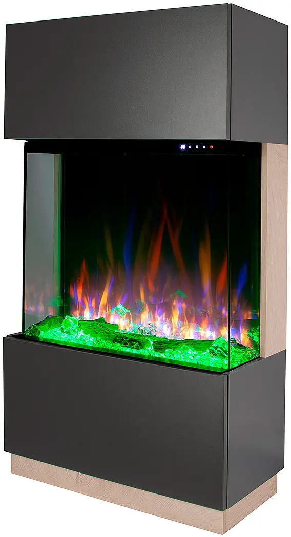 Semineu Art Flame James & Gilbert (Dark Grey) - 3