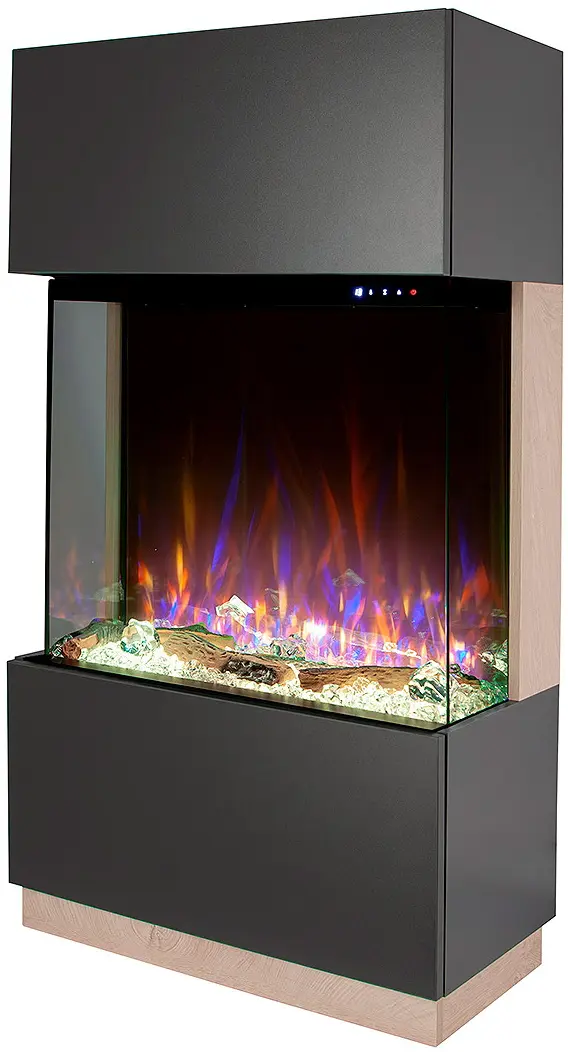 Semineu Art Flame James & Gilbert (Dark Grey) - 5
