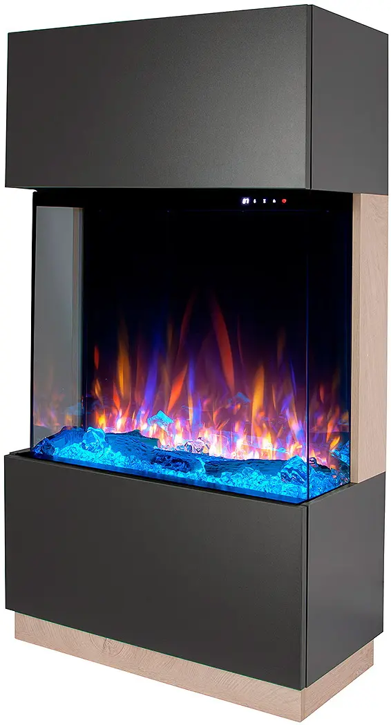 Semineu Art Flame James & Gilbert (Dark Grey) - 6