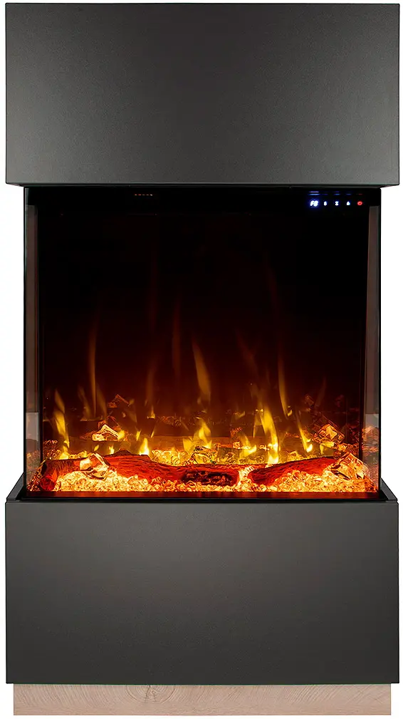 Semineu Art Flame James & Gilbert (Dark Grey)