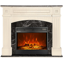 Каминокомплект Art Flame Josefina mini & Mirabella (Ivory/Dark Grey)