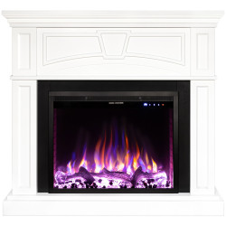 Semineu Art Flame Laura & Tomas (White) Thumb
