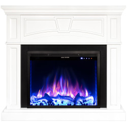 Semineu Art Flame Laura & Tomas (White) Thumb
