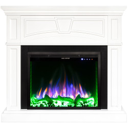 Semineu Art Flame Laura & Tomas (White) Thumb