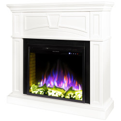 Semineu Art Flame Laura & Tomas (White) Thumb