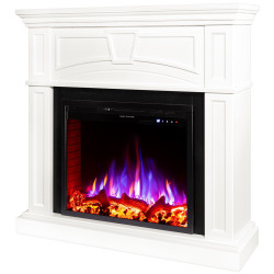 Semineu Art Flame Laura & Tomas (White) Thumb