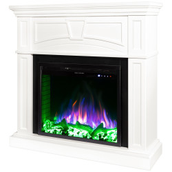 Semineu Art Flame Laura & Tomas (White) Thumb