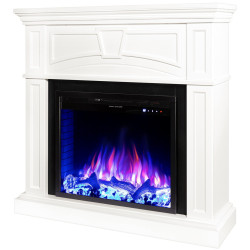 Semineu Art Flame Laura & Tomas (White) Thumb