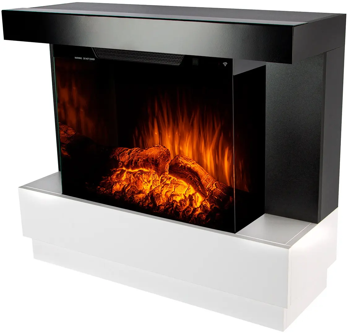 Semineu Art Flame Liore & Flamora (White/Black) - 2