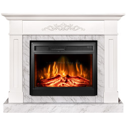 Каминокомплект Art Flame Luca & Carmen (White)