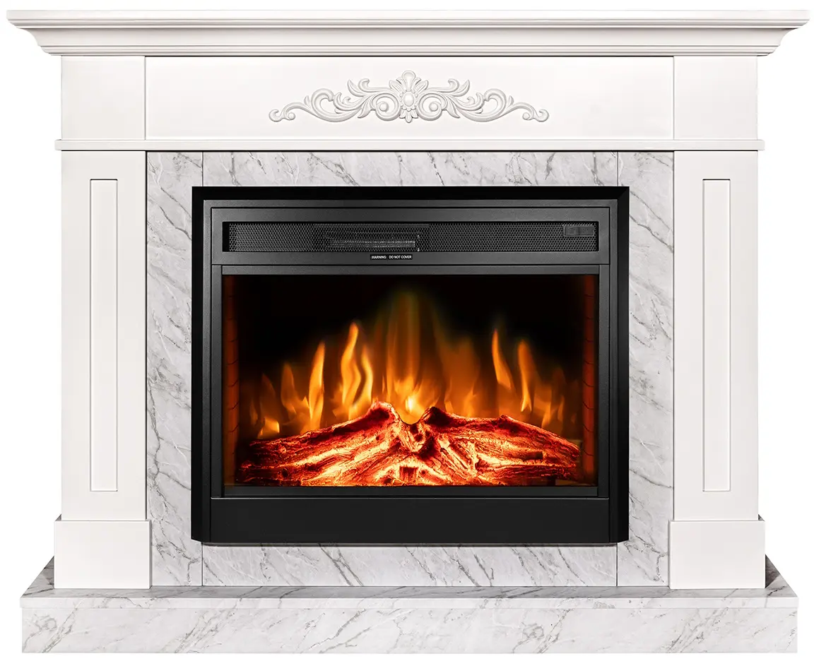 Каминокомплект Art Flame Luca & Carmen (White)