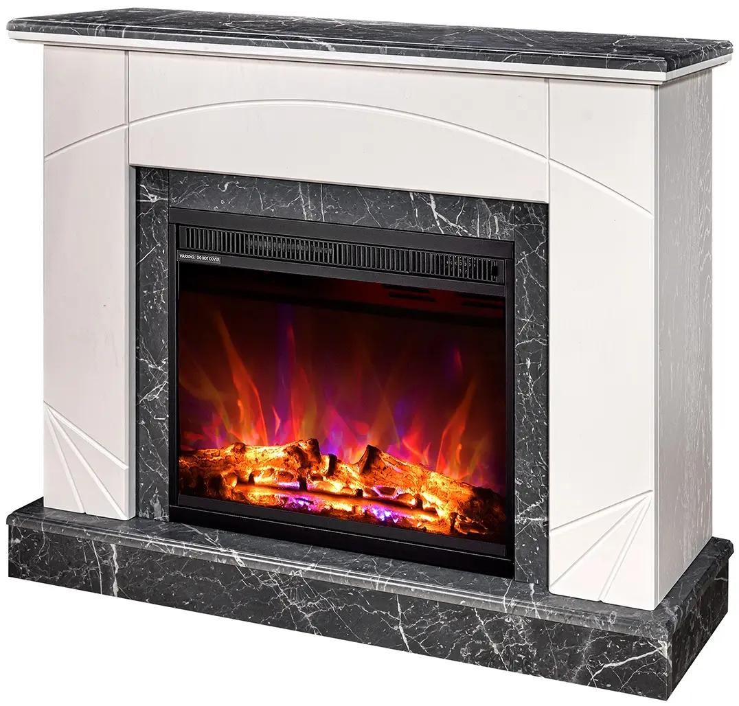 Каминокомплект Art Flame Madeira Lux & Lorance Color (White/Dark Grey) - 8