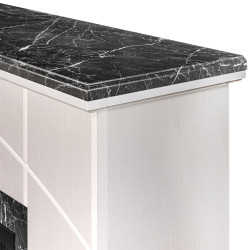 Каминокомплект Art Flame Madeira Lux & Lorance Color (White/Dark Grey) Thumb