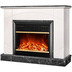 Semineu Art Flame Madeira Lux & Mars (Ivory/Dark Grey) Thumb