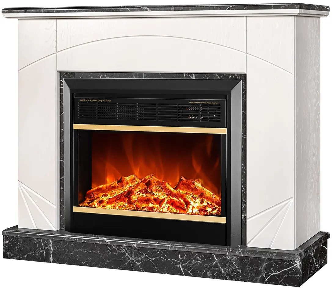 Semineu Art Flame Madeira Lux & Mars (Ivory/Dark Grey) - 2