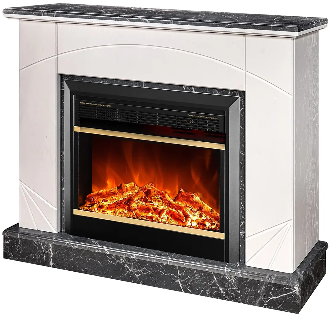 Semineu Art Flame Madeira Lux & Mars (Ivory/Dark Grey) - 3