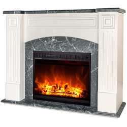 Каминокомплект Art Flame Magnolia & Lorance Color (Ivory/Dark Grey) Thumb