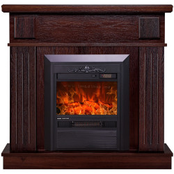 Каминокомплект Art Flame Marina & Cristina (Dark Nut)
