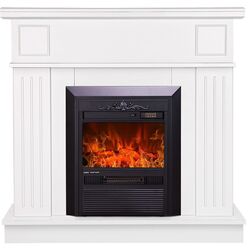 Semineu Art Flame Marina & Cristina (White)