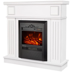 Semineu Art Flame Marina & Cristina (White) Thumb