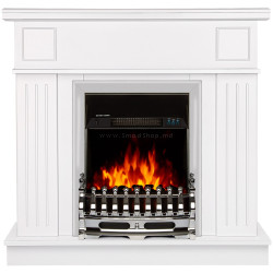 Semineu Art Flame Marina & Galileo Silver (White)