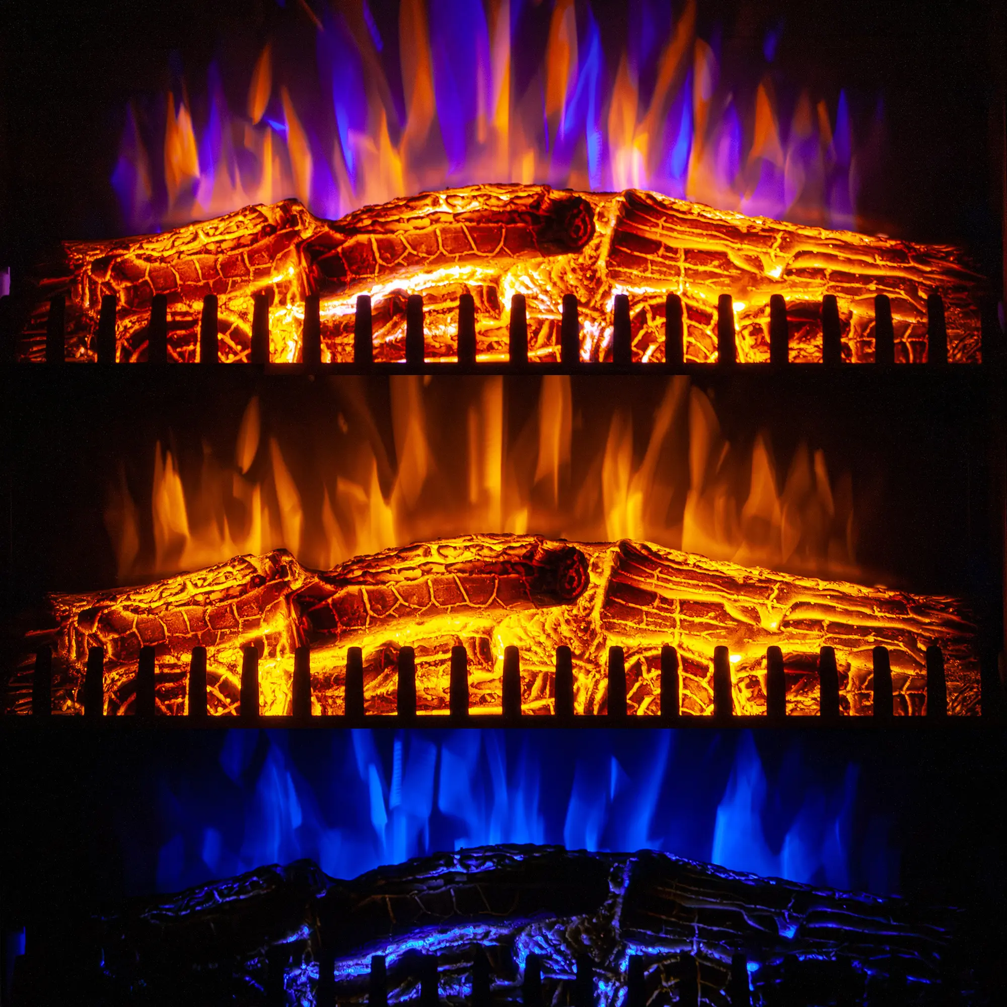 Semineu Art Flame Marina maxi & Capri (Wenge) - 4