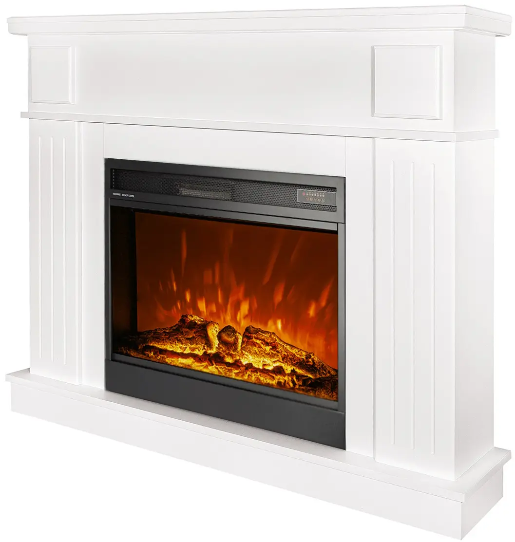 Каминокомплект Art Flame Marina Prestige & Mirabella (White) - 2