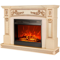 Каминокомплект Art Flame Marmaris & Mirabella (Ivory/Gold) Thumb