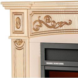 Каминокомплект Art Flame Marmaris & Mirabella (Ivory/Gold) Thumb