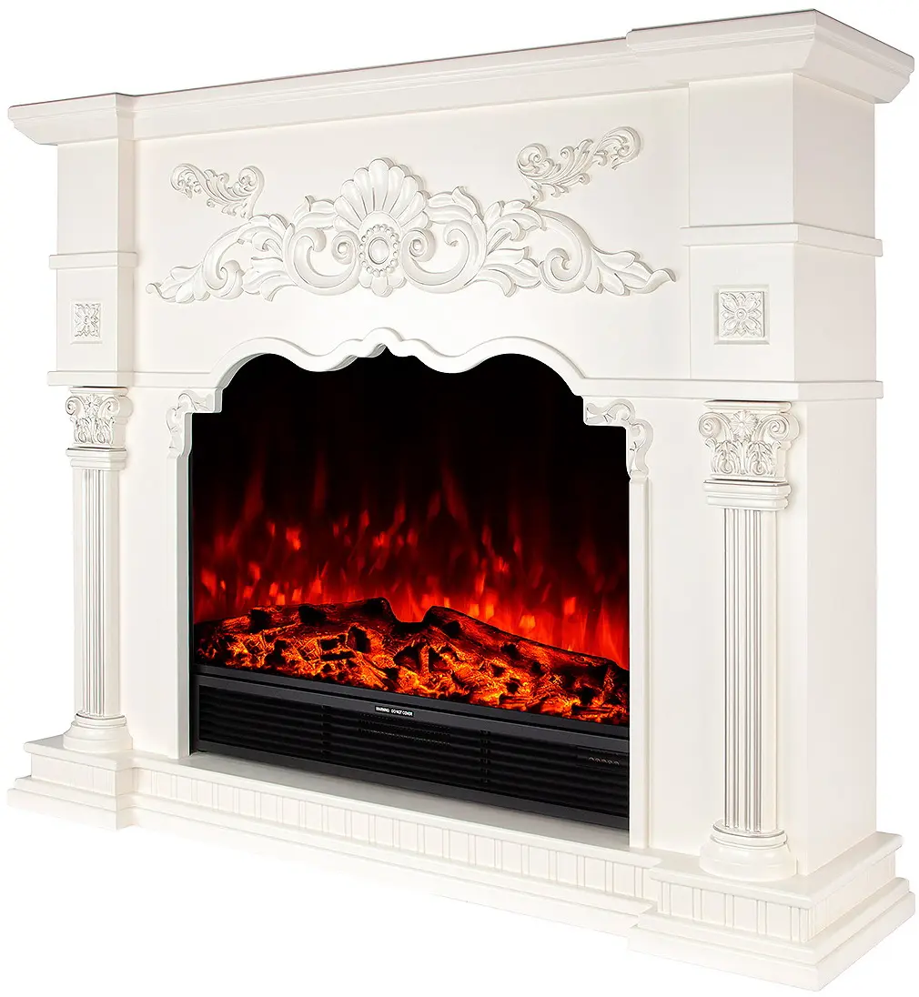 Semineu Art Flame Miraj & Maximus (Ivory) - 4