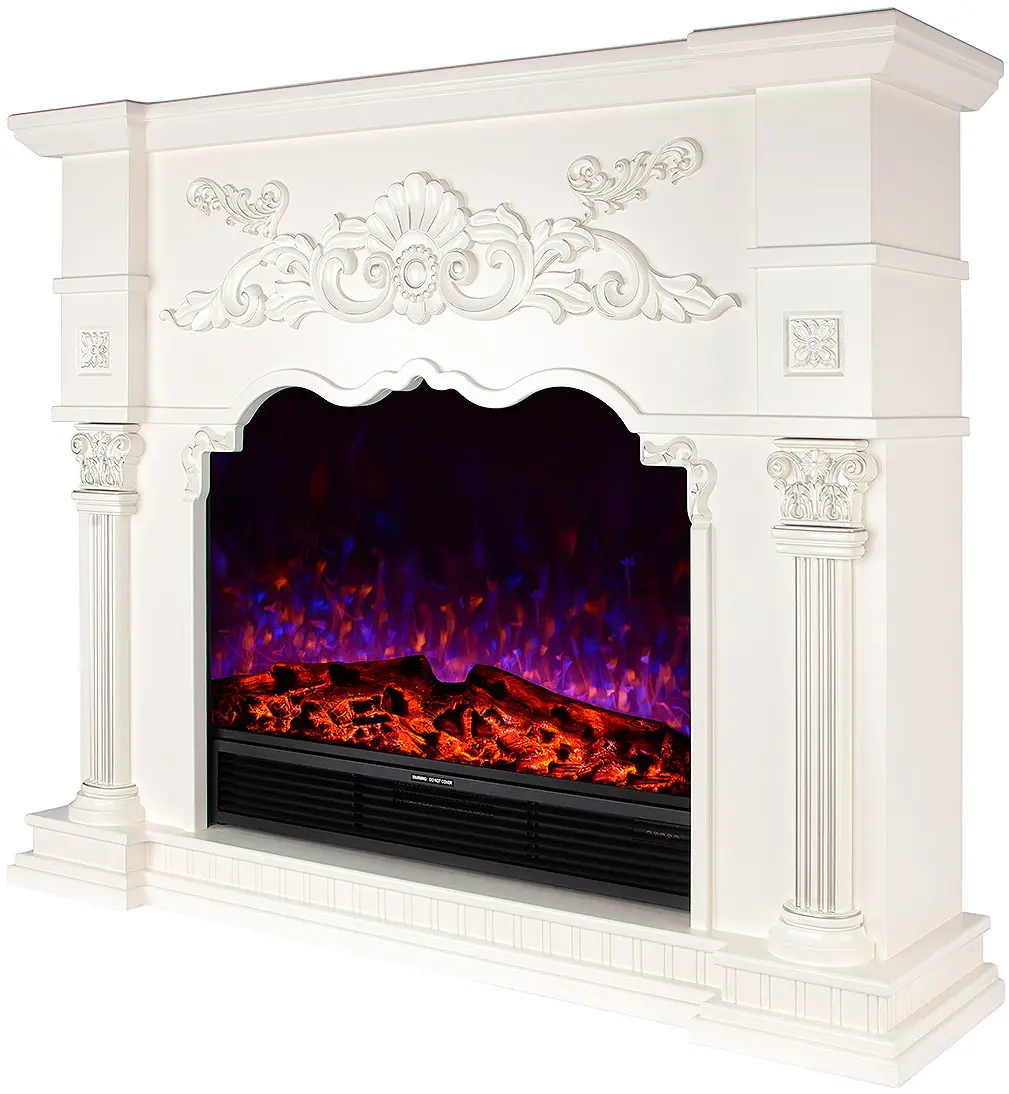 Semineu Art Flame Miraj & Maximus (Ivory) - 6