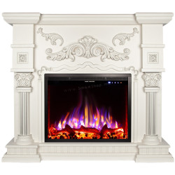 Каминокомплект Art Flame Miraj mini & Tomas (Ivory)