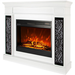 Semineu Art Flame Monolith & Mirabella (White) Thumb