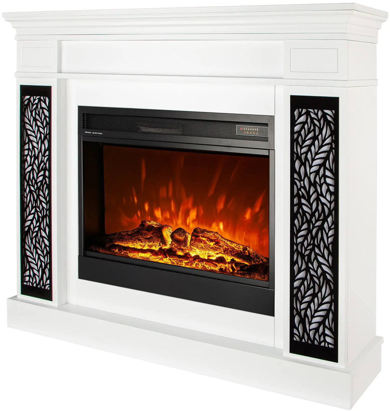 Semineu Art Flame Monolith & Mirabella (White) - 2