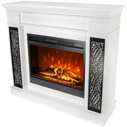 Semineu Art Flame Monolith & Mirabella (White) Thumb