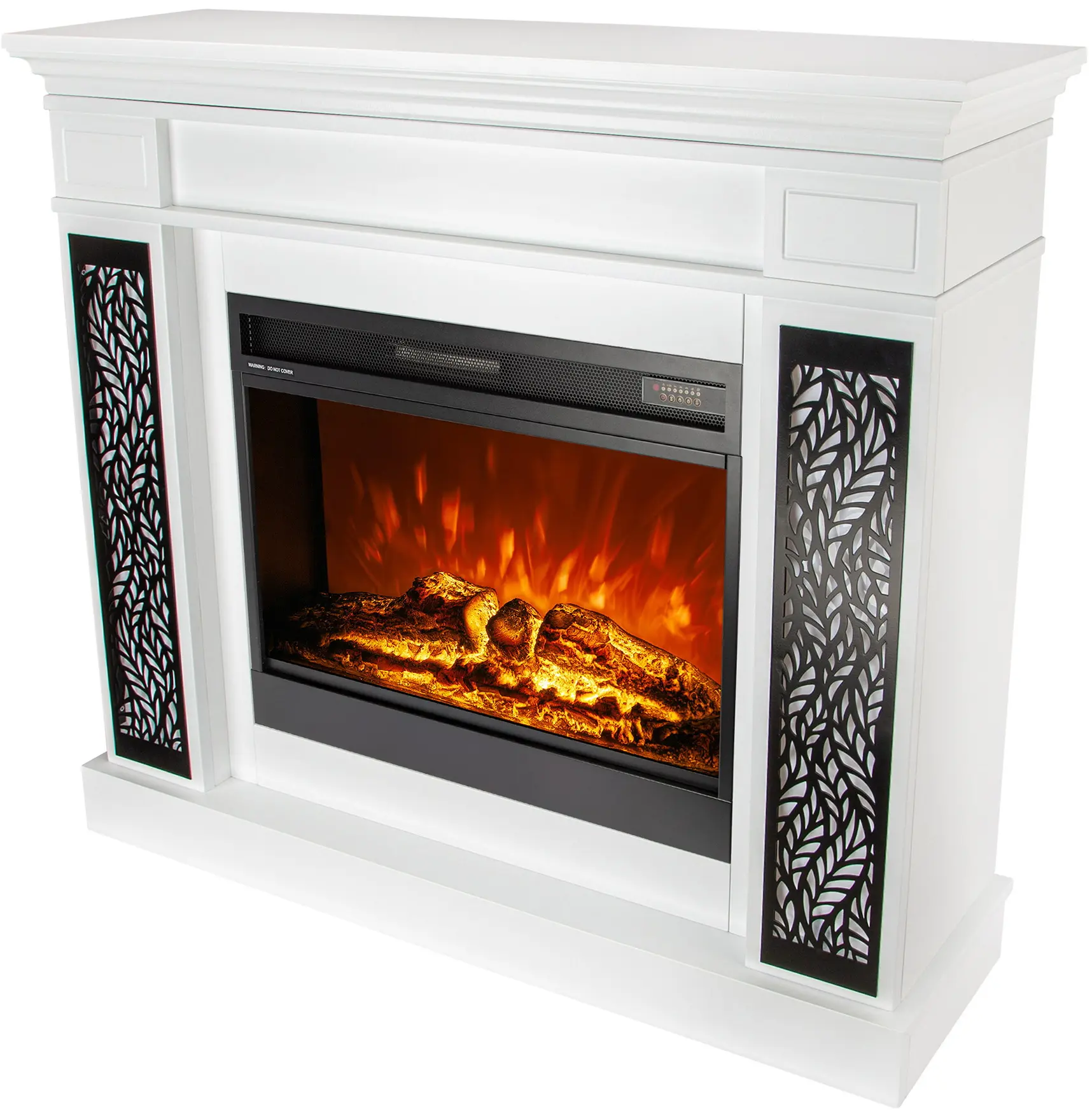 Semineu Art Flame Monolith & Mirabella (White) - 3