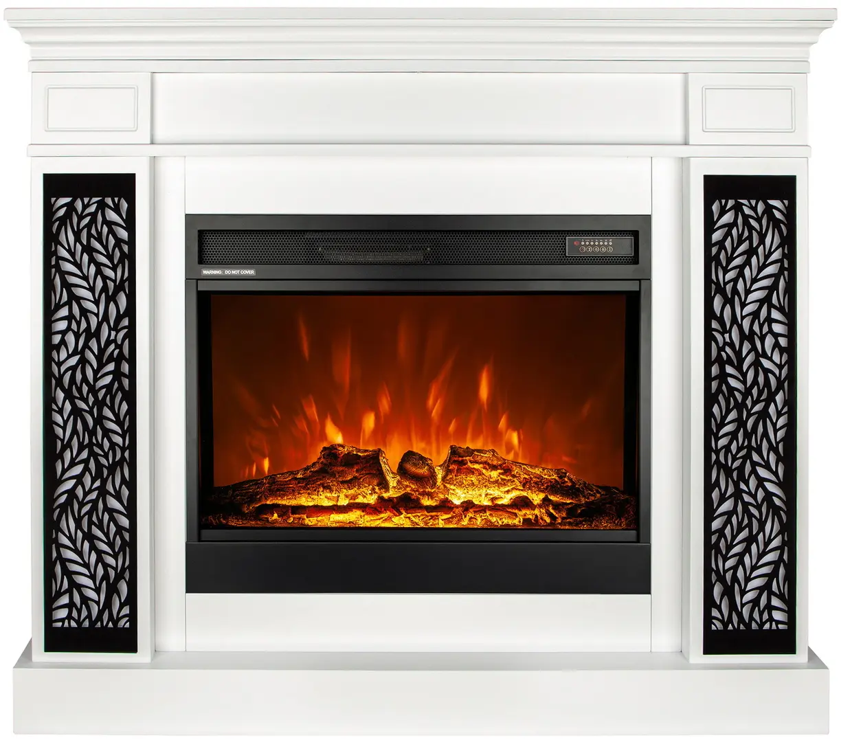 Semineu Art Flame Monolith & Mirabella (White)