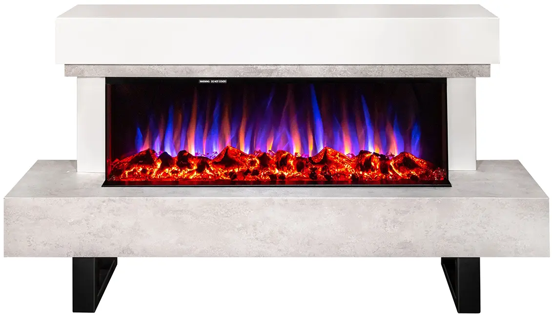 Semineu Art Flame Monro & Dalas (Beige/Ivory) - 3