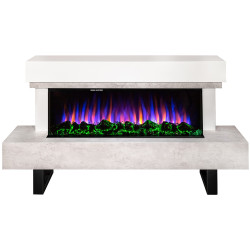 Semineu Art Flame Monro & Dalas (Beige/Ivory)